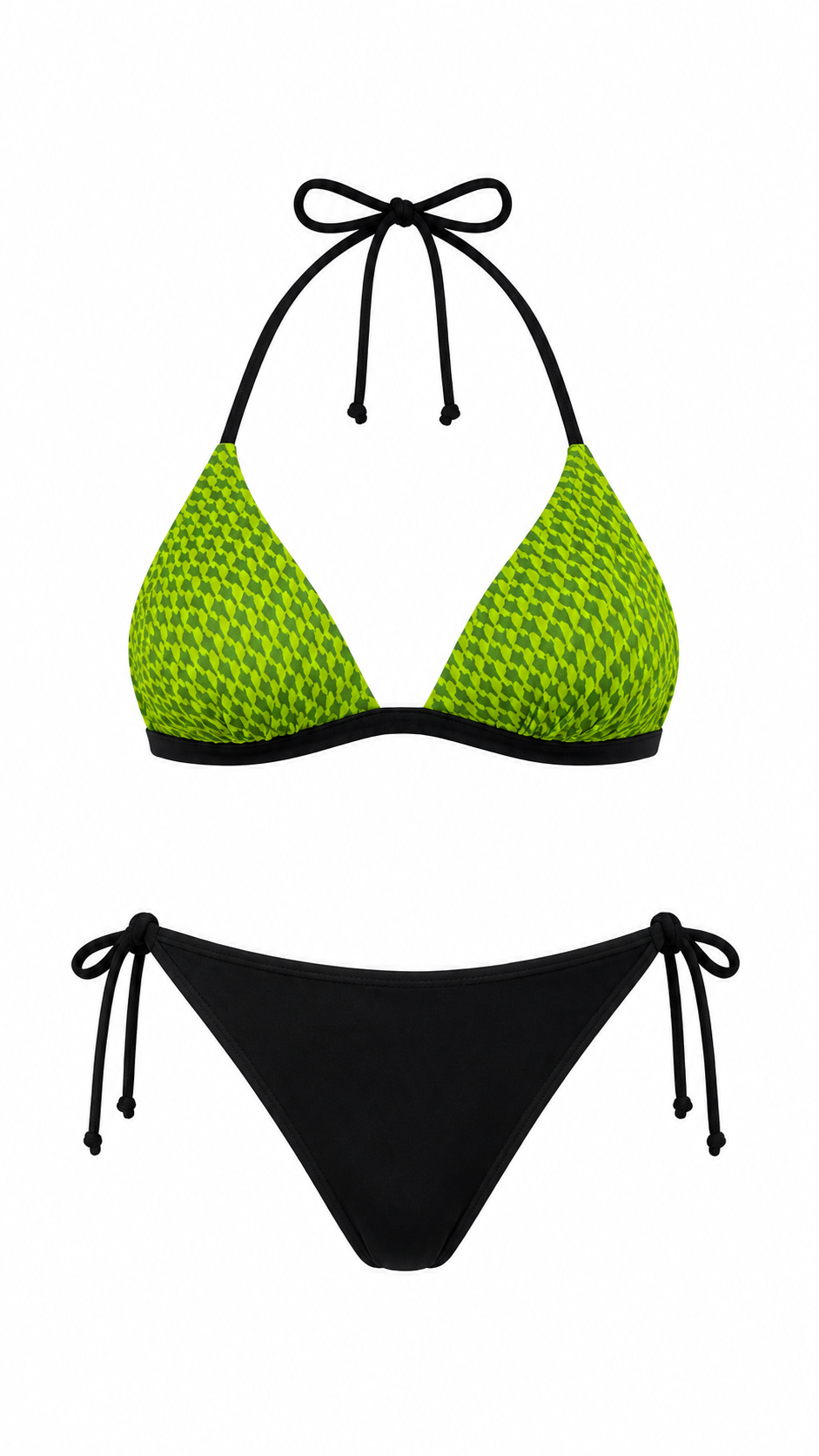 Üçgen Desenli Bikini