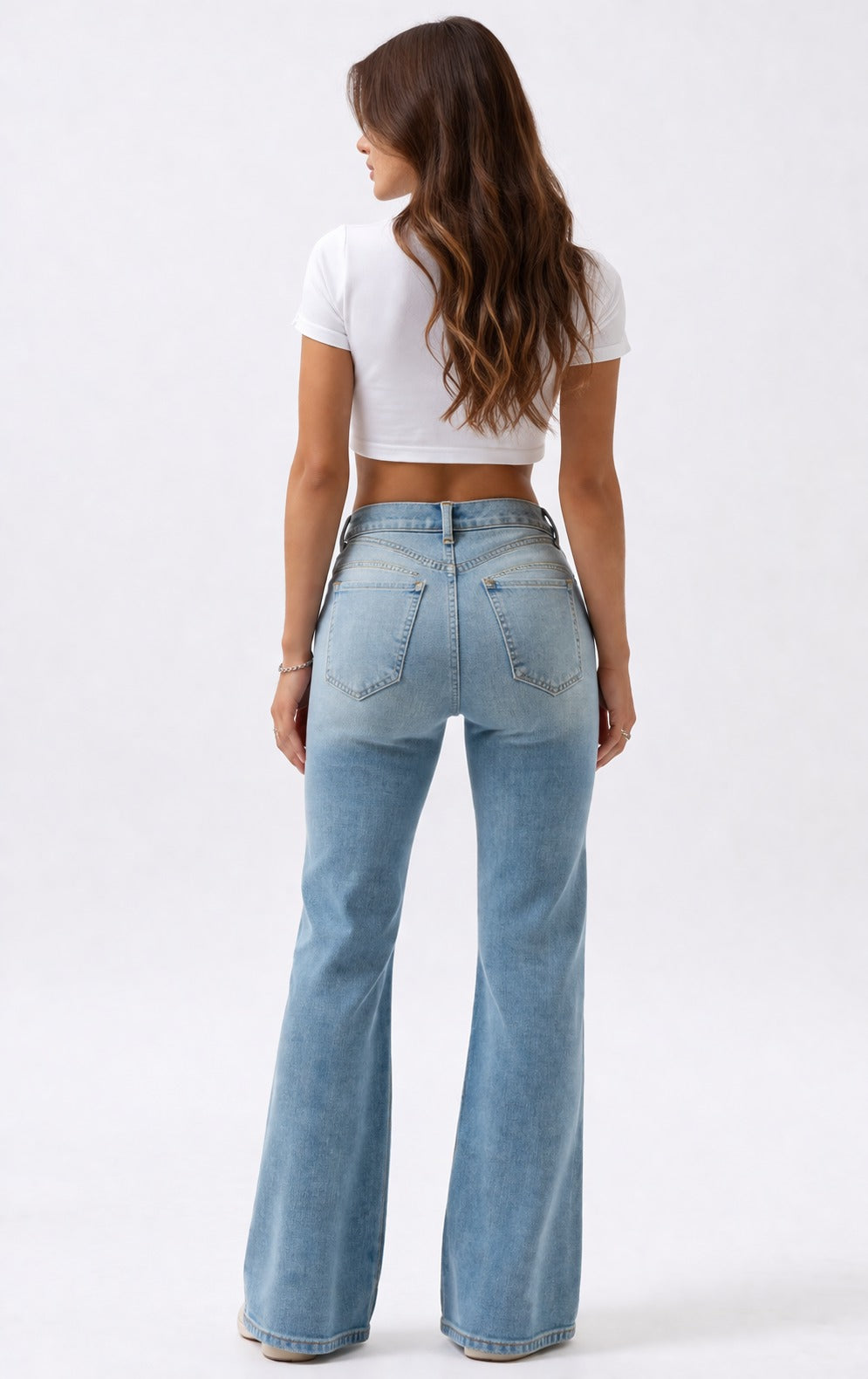 Retro Kot Pantolon