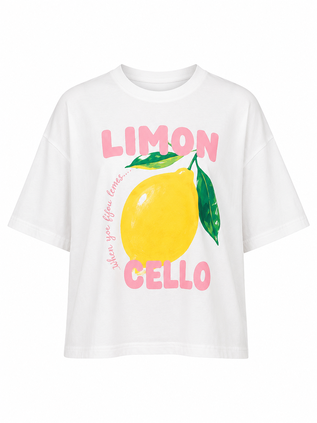 Limon Baskılı Tişört