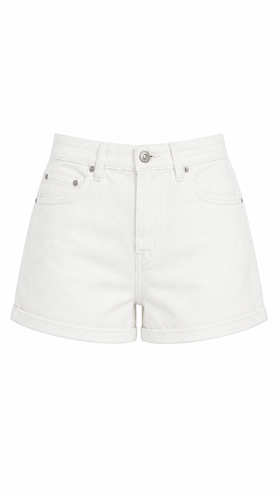 Duble Paça Denim Şort