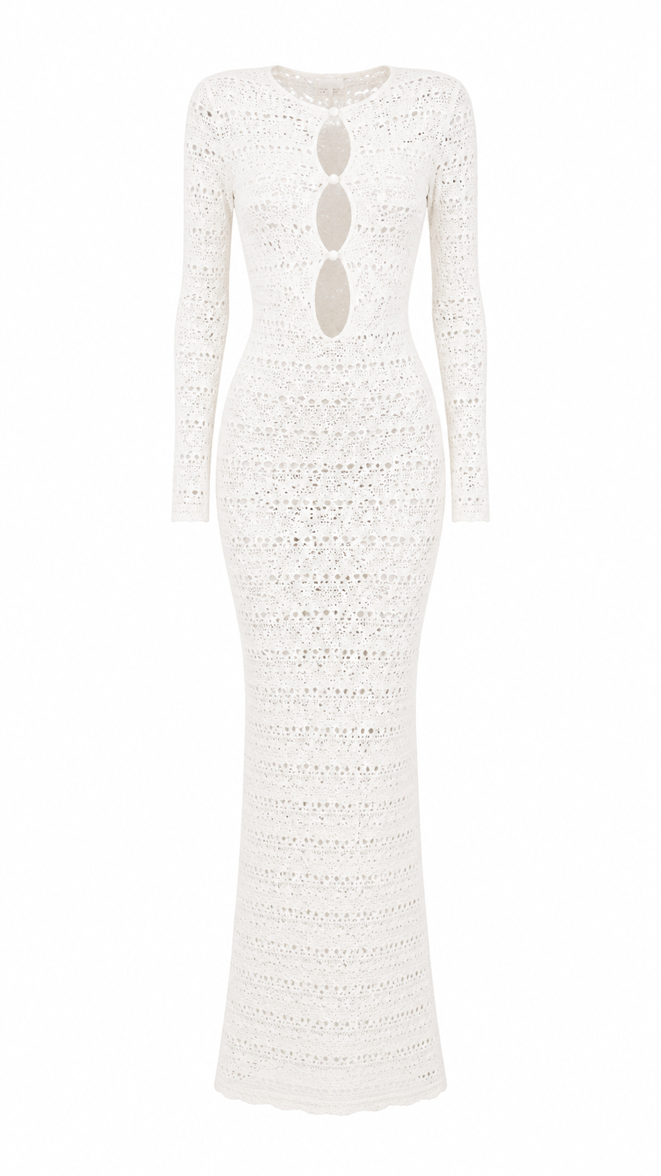 Damla Yakalı Bodycon Elbise