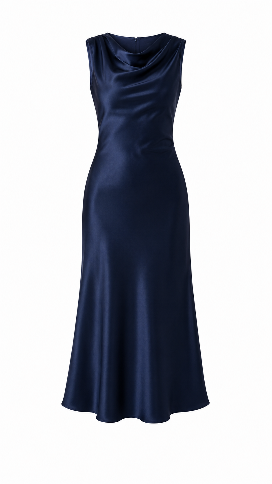 Lacivert Slip Elbise