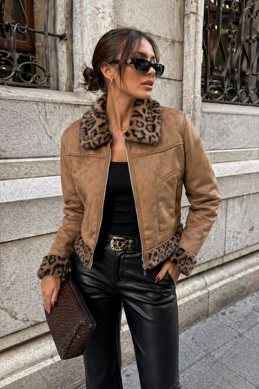 Vintage Bomber Ceket