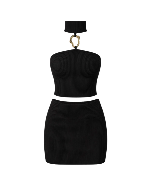Bodycon Kolsuz Takım