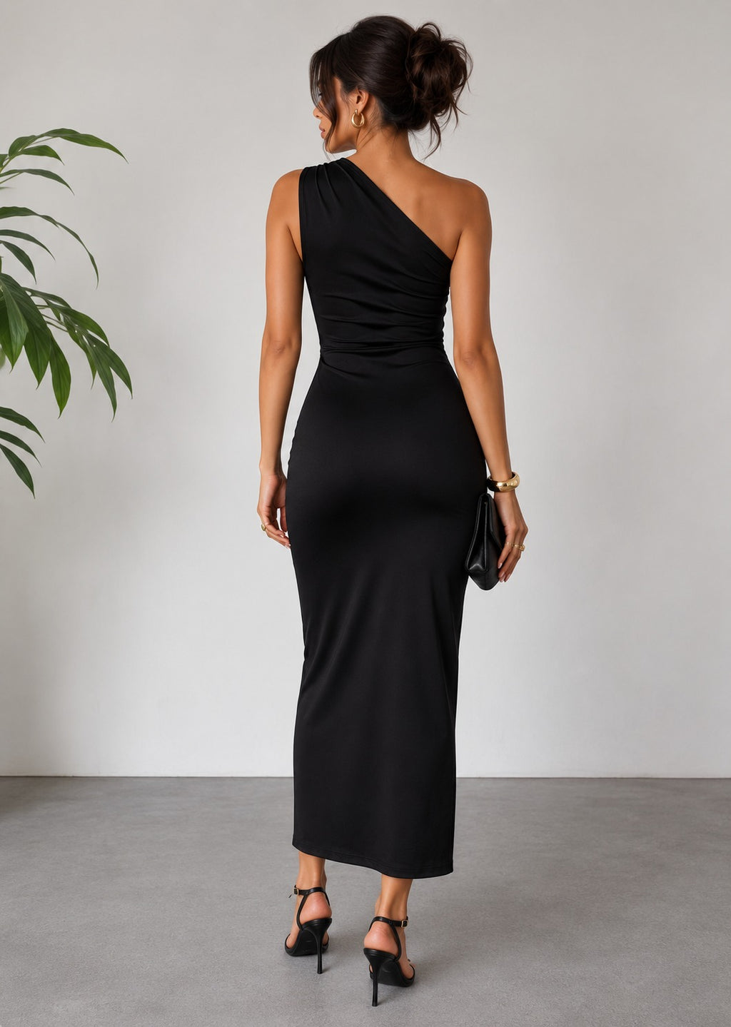 Işıltılı Bodycon Elbise