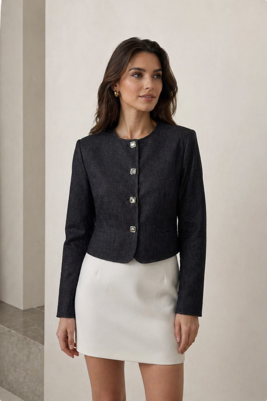 Kısa Kot Ceket